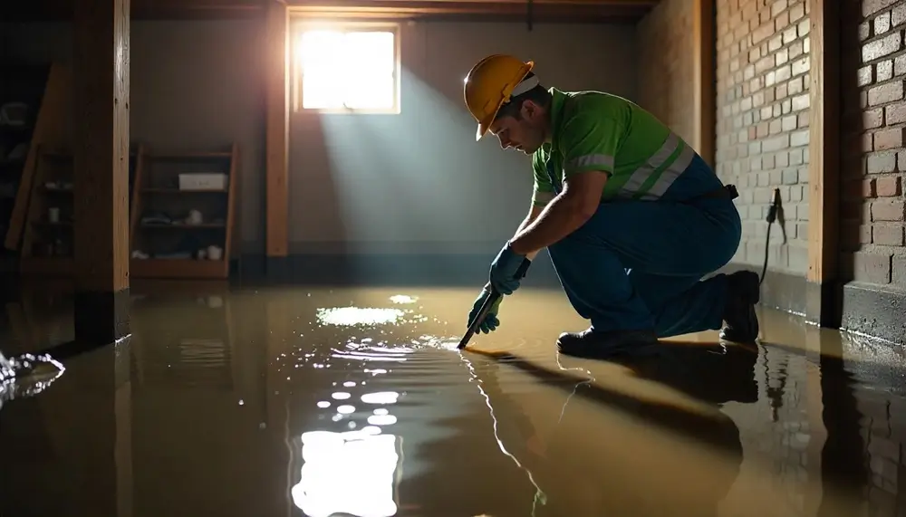 Professional water damage restoration services in Franklin Grove, IL